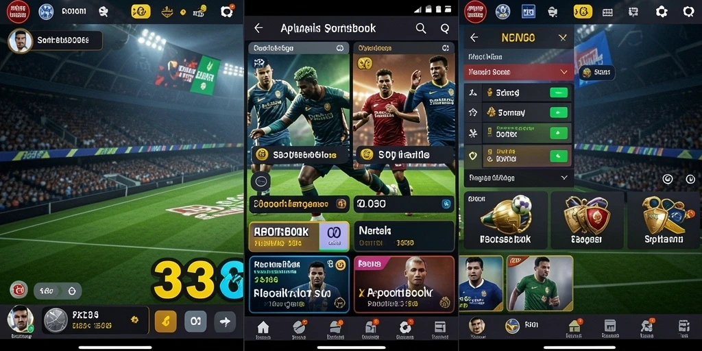 Tampilan gameplay menarik dari aplikasi Sportsbook 333666.