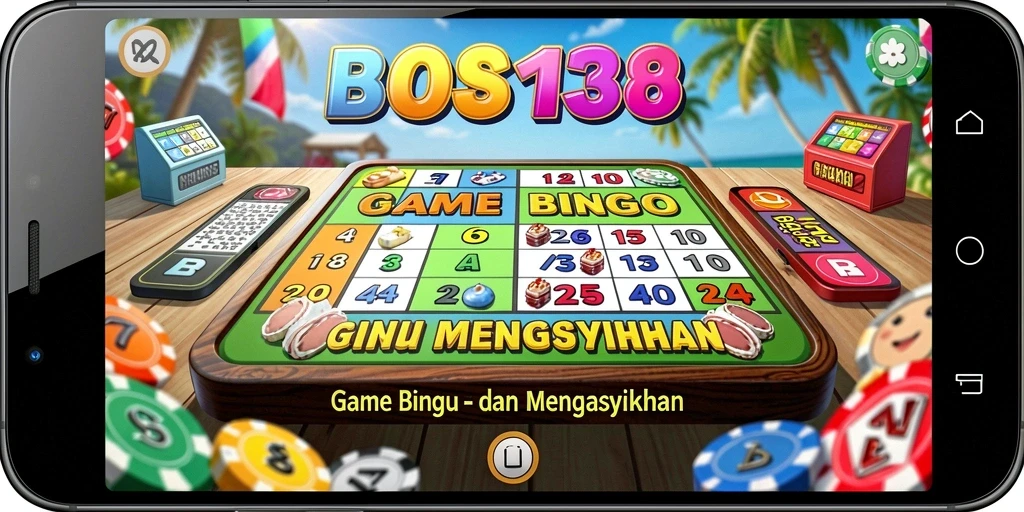 Tampilan menarik dari gameplay Bingo di BOS138.