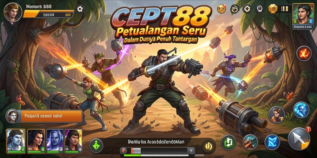 Gameplay seru dan grafis menarik dari CEPAT88.