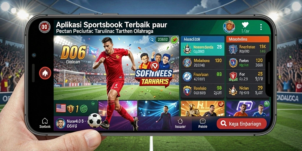 Tampilan gameplay taruhan olahraga D06 yang menarik dan interaktif.