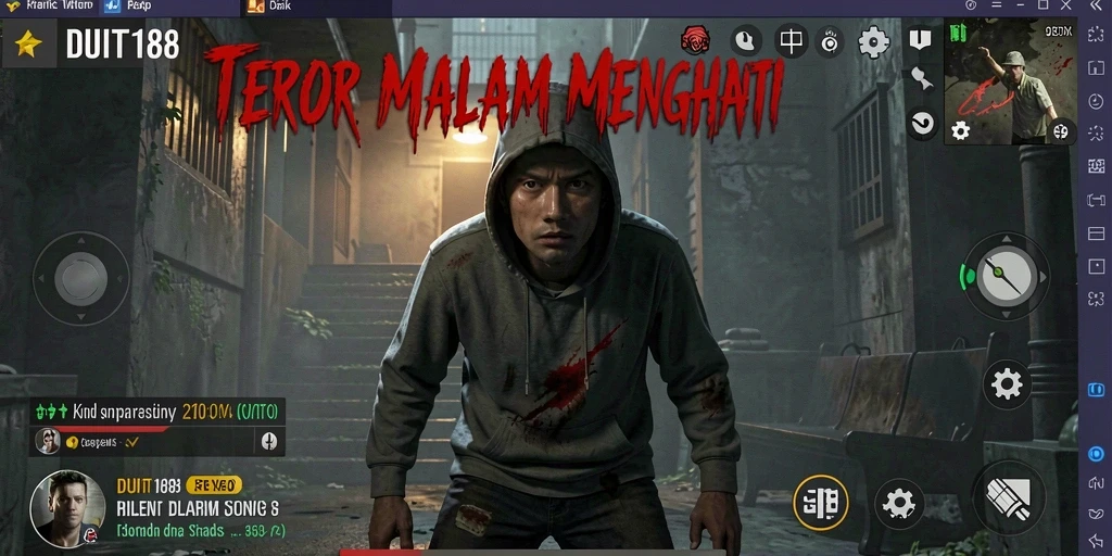 Screenshot gameplay <strong>DUIT188</strong> yang penuh dengan suasana menyeramkan.