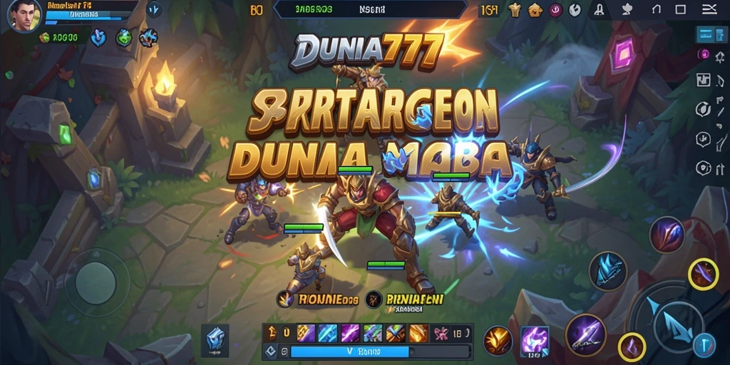 Gameplay DUNIA777 yang penuh aksi dan strategi.