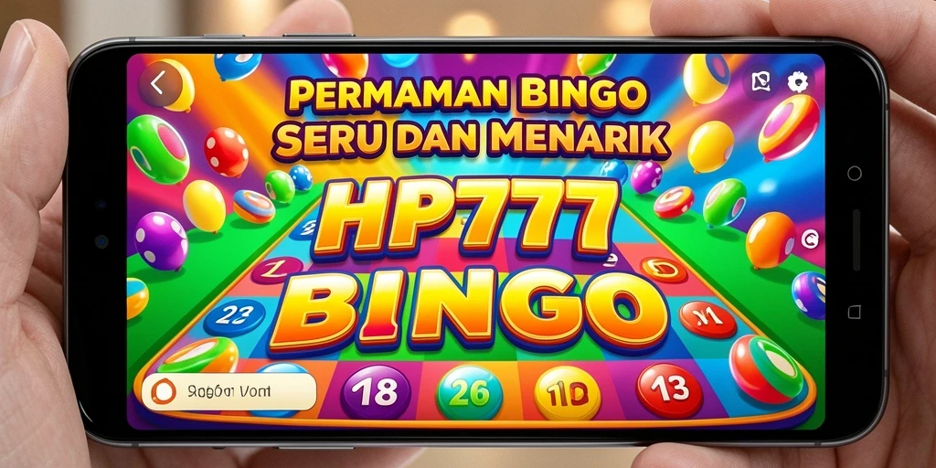 Gambaran gameplay seru di HP777 dengan berbagai jenis Bingo.
