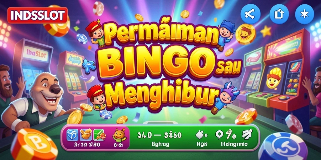 Screenshot gameplay INDSLOT yang menunjukkan keseruan permainan Bingo.