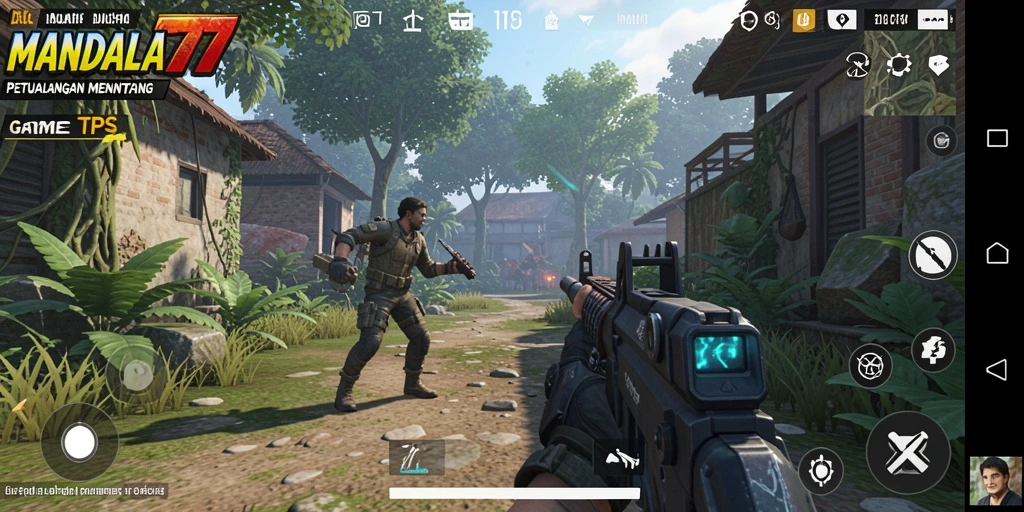 Tangkapan layar gameplay MANDALA77 yang penuh aksi dan strategi.