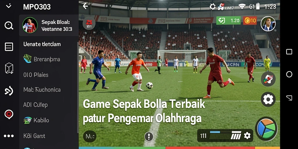 Tampilan permainan sepak bola yang menarik dan dinamis dalam MPO303.