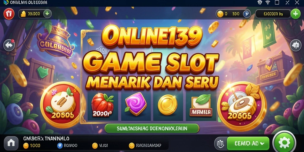 Tampak layar utama ONLINE138 dengan gameplay Slot yang mengasyikkan.