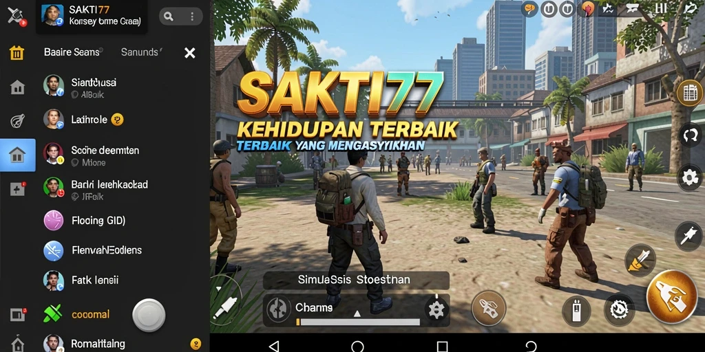 Tampilan gameplay SAKTI77 yang seru dan interaktif.