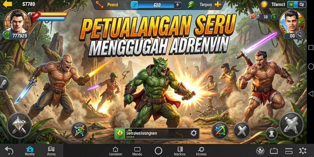 Gameplay seru dan grafis memukau dari ST789.