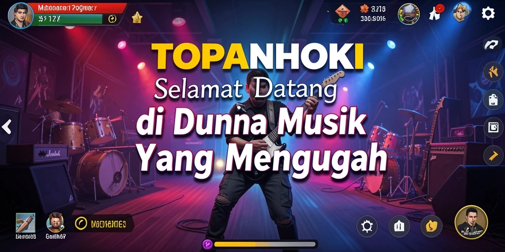Tampilan gameplay TOPANHOKI yang seru dan interaktif.