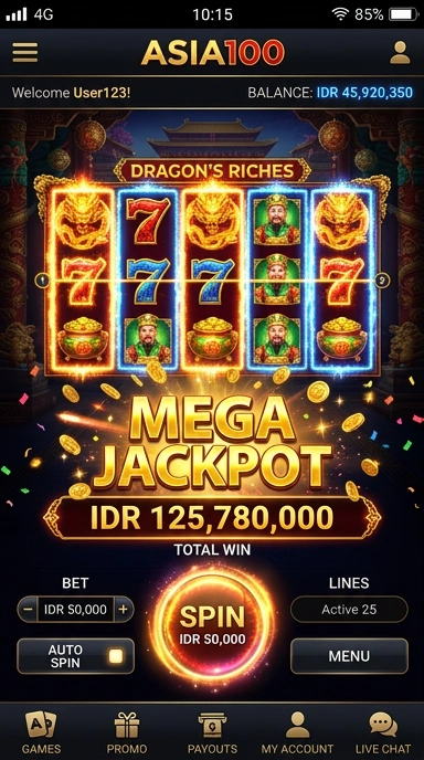 Ilustrasi unduhan aplikasi di asia100 yang cepat dan efisien.